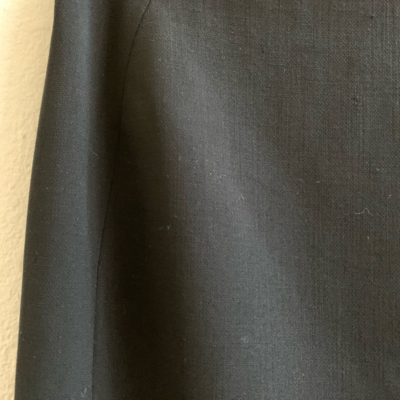 Worth Black Wool Pencil Skirt Sz 0 - Picture 2 of 4